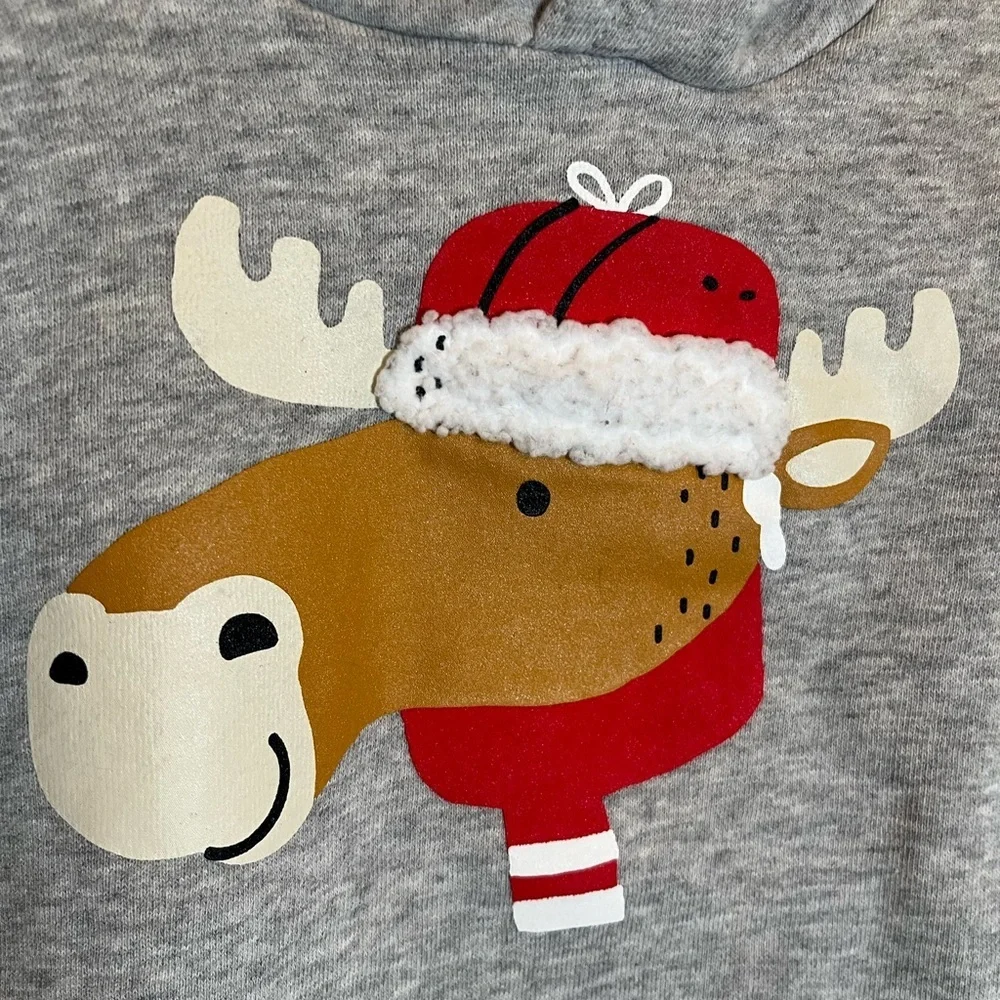 Bundle Carter’s 9 Month Red Buffalo Plaid Holiday Romper Vest Sweatshirts